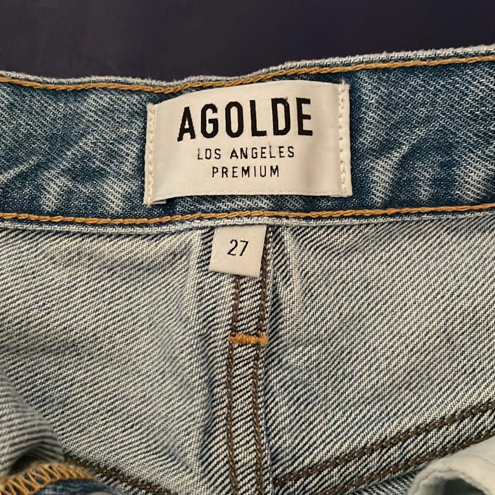 Agolde Parker jean shorts - Picture 3 of 4